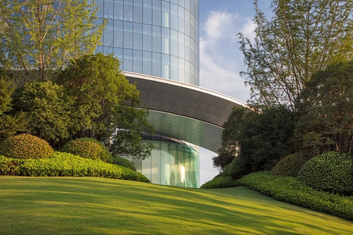 南昌新力中心塔楼直接落地，无裙房