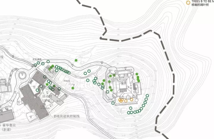 裸心堡接纳了轻质结构、、、切合山地的吊脚楼结构