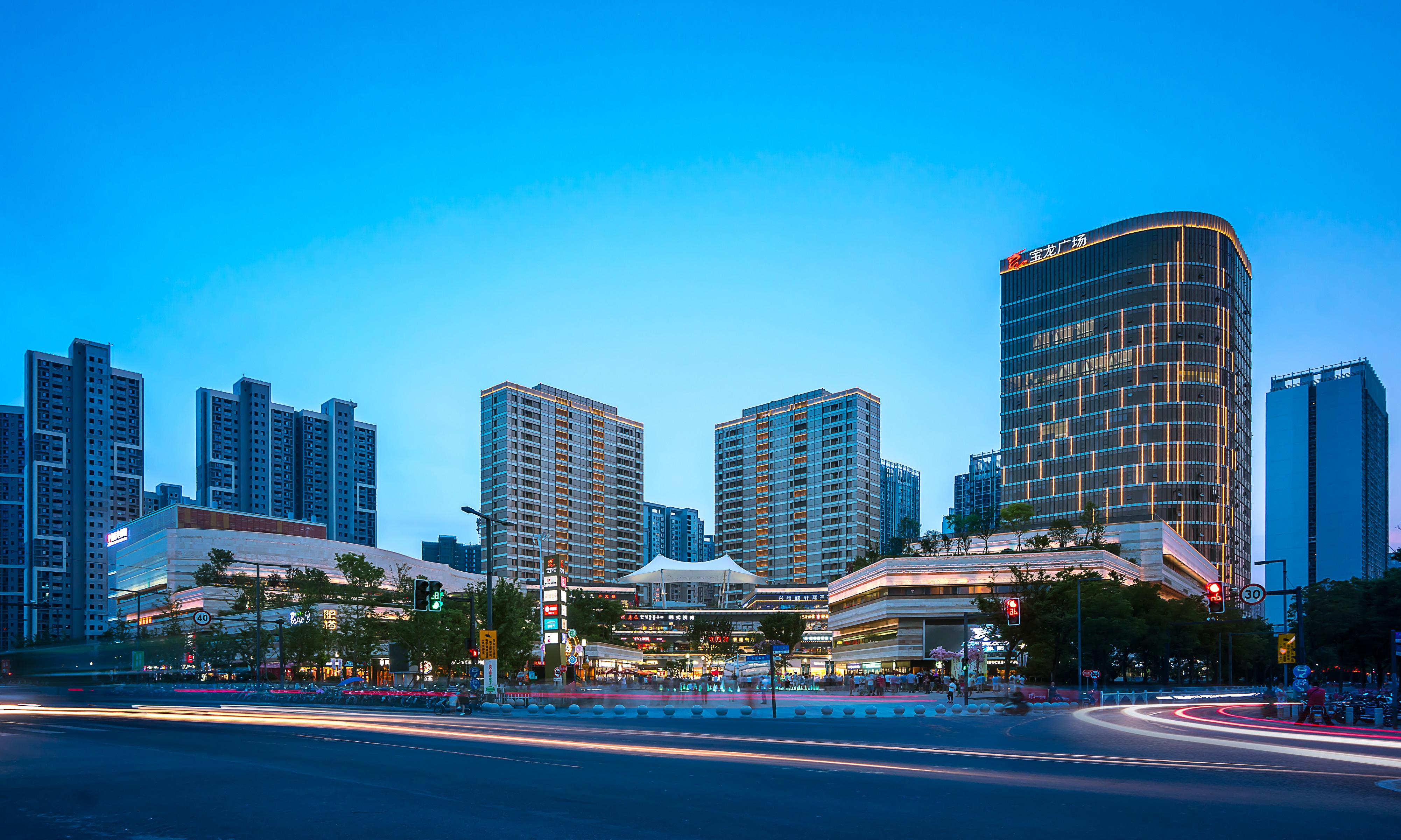 凯时AG修建优异奖项目，上海嘉定宝龙城市广场